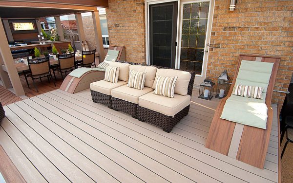 Rope Swing Trex Decking Composite