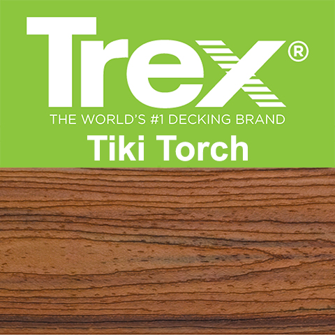 Trex Decking Tiki Torch 4.88m long