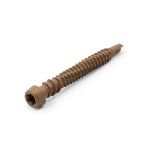 Havana Gold Trex Colour Match Screws for Metal Substrate