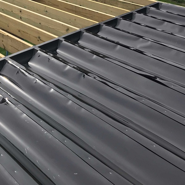 Trex RainEscape Under-Deck Drainage System Trough Black